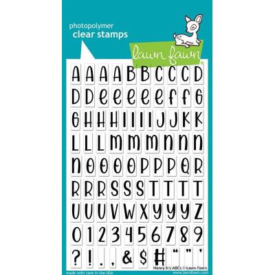 Lawn Fawn Clear Stamps - Henry Jr.'s ABCs